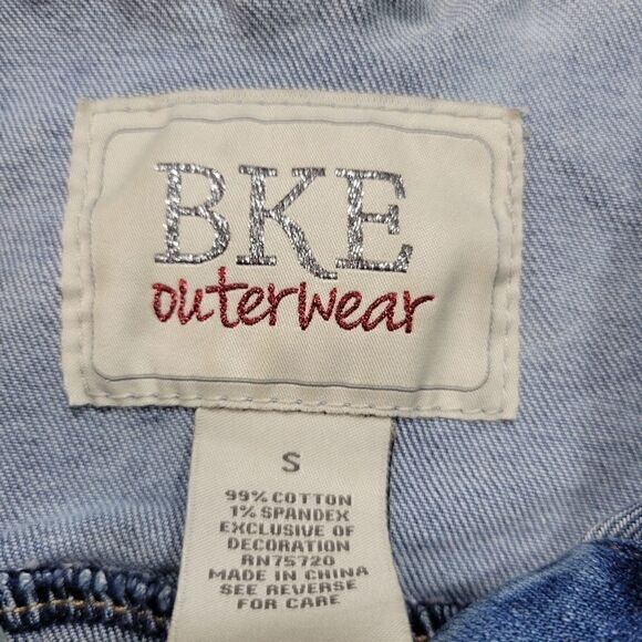 BKE Bling Denim Vest   - Picture 8 of 9